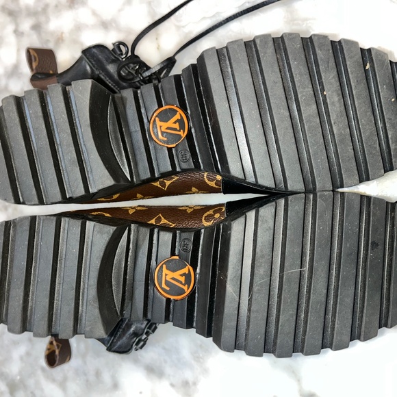 Louis Vuitton Laureate dessert boots - Picture 4 of 4